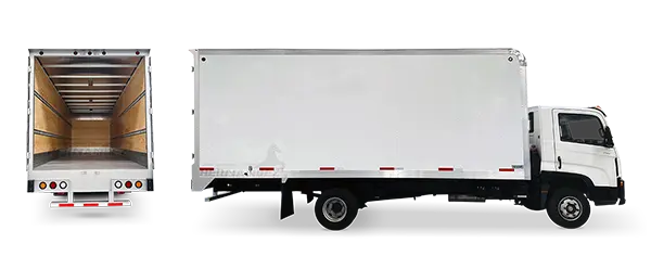 Caja de aluminio para transporte de carga